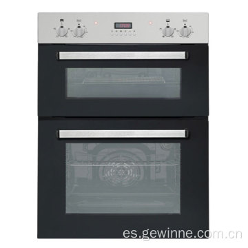 Built in double wall oven pizza baking oven